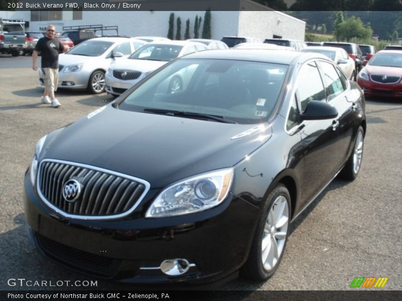 Black Onyx / Ebony 2012 Buick Verano FWD