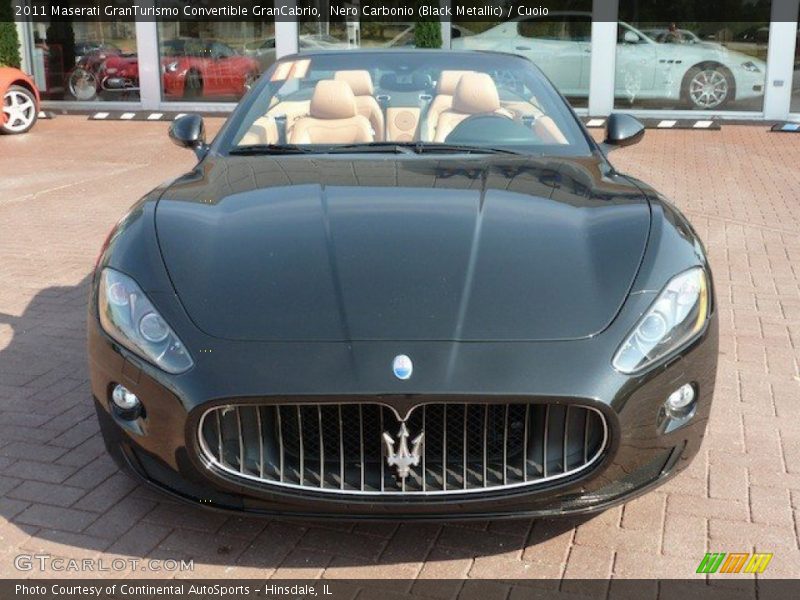 Nero Carbonio (Black Metallic) / Cuoio 2011 Maserati GranTurismo Convertible GranCabrio
