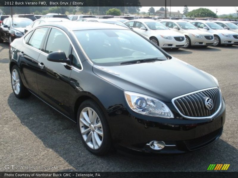 Black Onyx / Ebony 2012 Buick Verano FWD