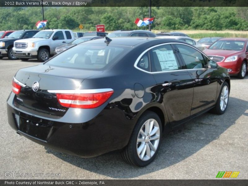 Black Onyx / Ebony 2012 Buick Verano FWD