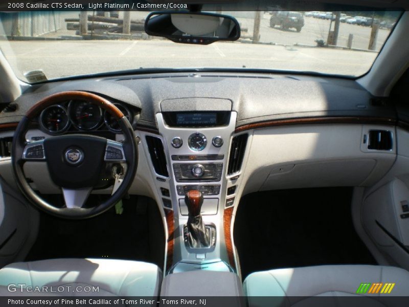 Light Platinum / Cashmere/Cocoa 2008 Cadillac CTS Sedan