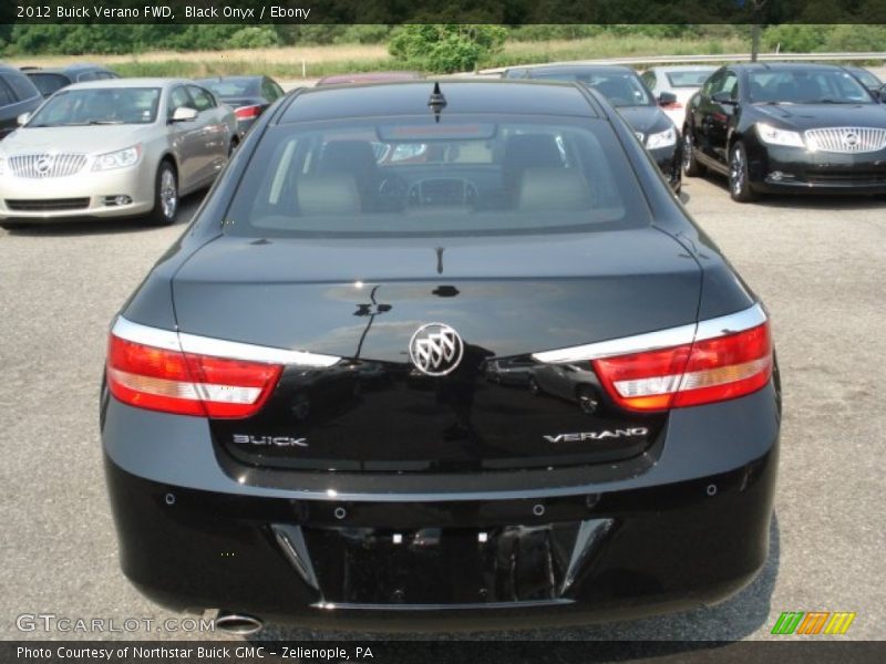 Black Onyx / Ebony 2012 Buick Verano FWD