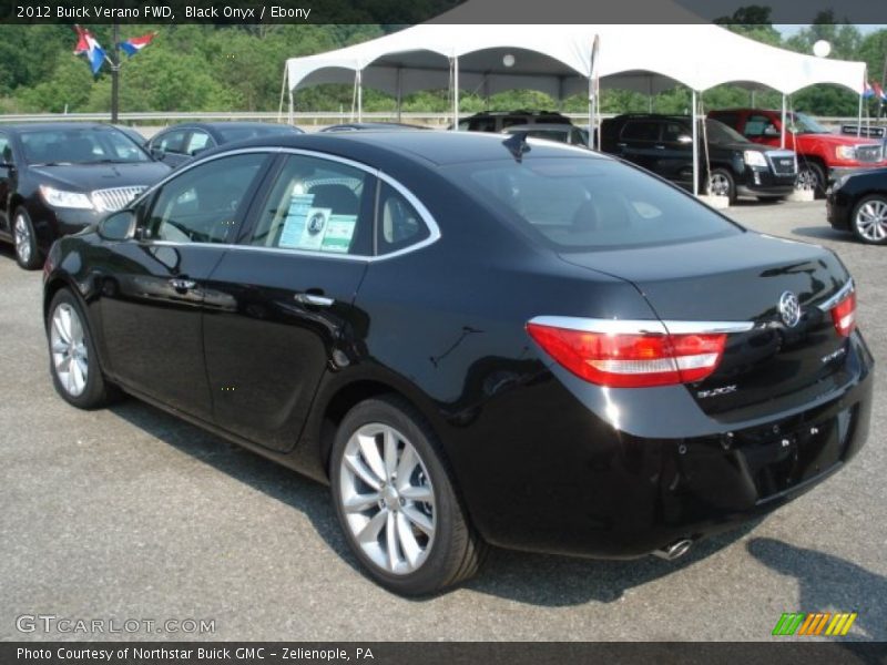 Black Onyx / Ebony 2012 Buick Verano FWD
