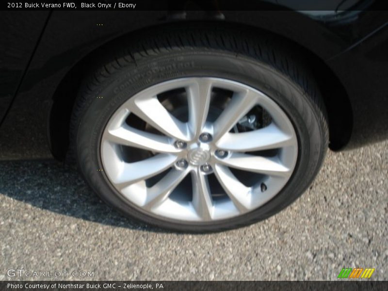 Black Onyx / Ebony 2012 Buick Verano FWD