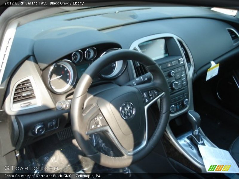 Black Onyx / Ebony 2012 Buick Verano FWD