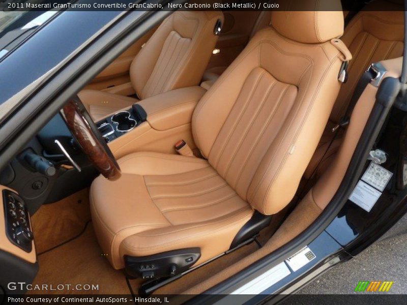 Front Seat of 2011 GranTurismo Convertible GranCabrio