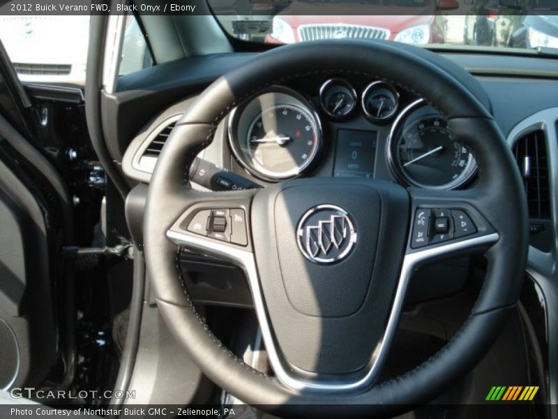 Black Onyx / Ebony 2012 Buick Verano FWD
