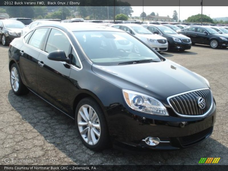 Black Onyx / Ebony 2012 Buick Verano FWD