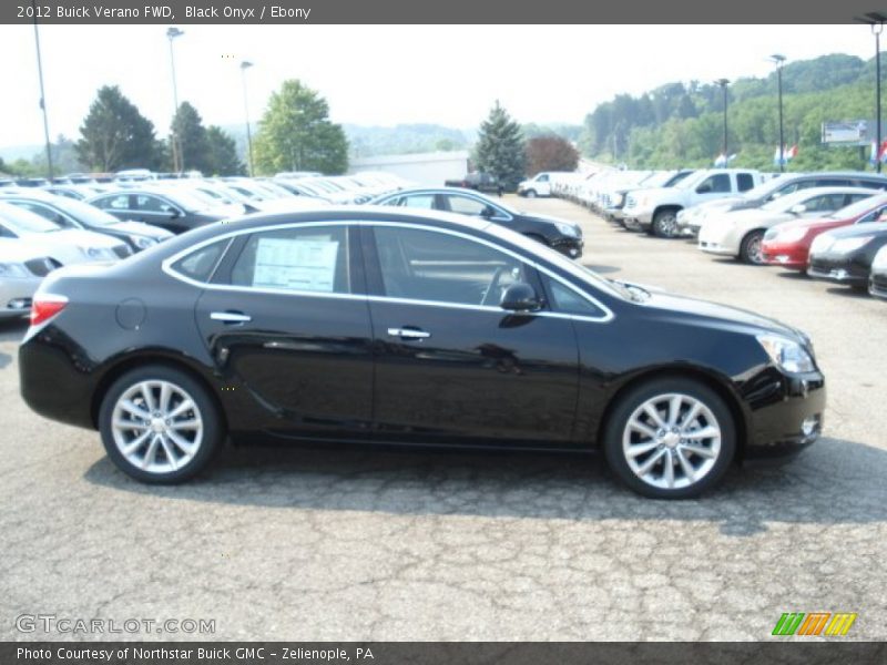 Black Onyx / Ebony 2012 Buick Verano FWD