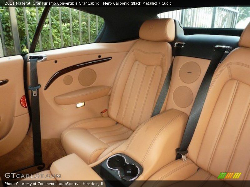 Rear Seat of 2011 GranTurismo Convertible GranCabrio