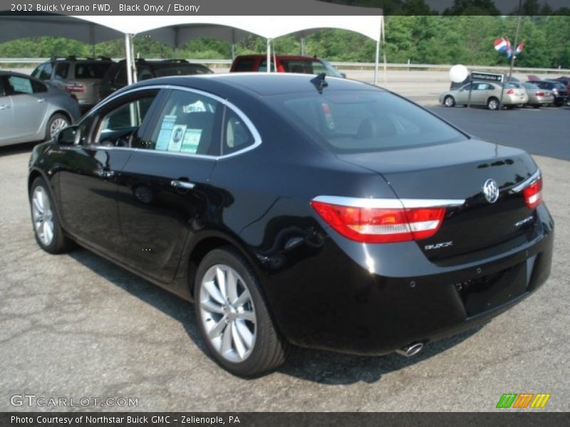 Black Onyx / Ebony 2012 Buick Verano FWD