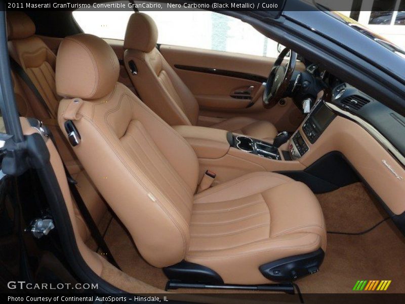  2011 GranTurismo Convertible GranCabrio Cuoio Interior