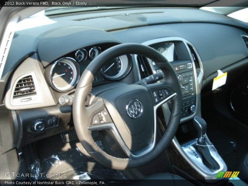 Black Onyx / Ebony 2012 Buick Verano FWD