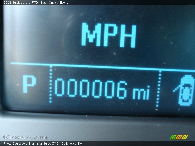 Black Onyx / Ebony 2012 Buick Verano FWD
