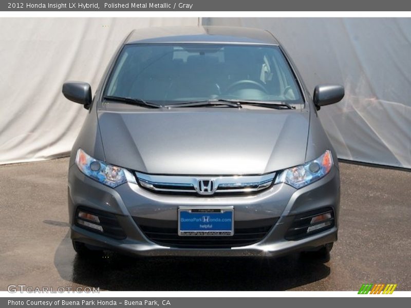 Polished Metal Metallic / Gray 2012 Honda Insight LX Hybrid