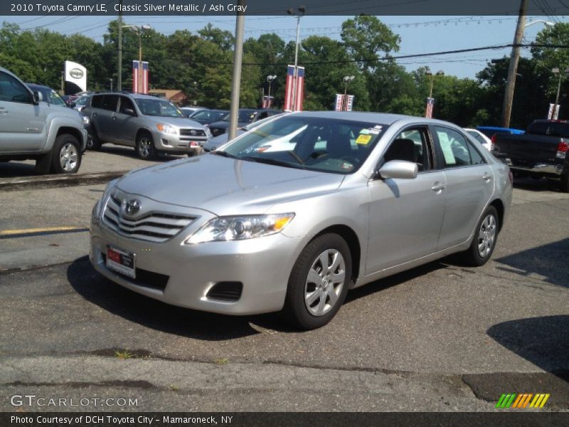 Classic Silver Metallic / Ash Gray 2010 Toyota Camry LE