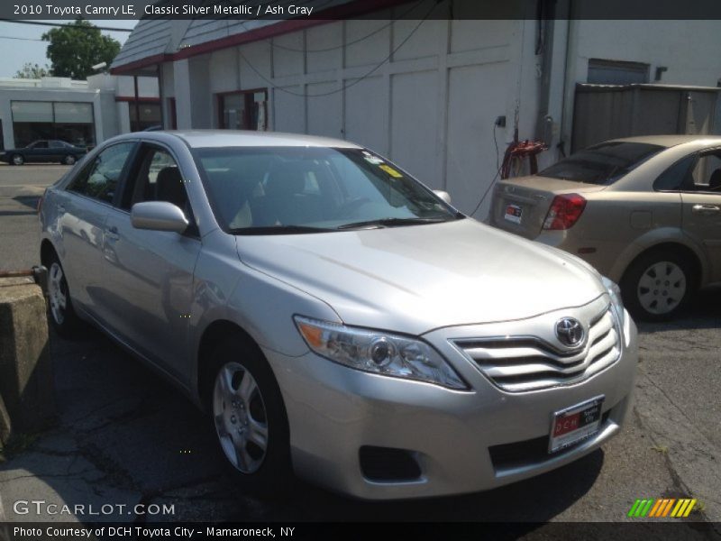 Classic Silver Metallic / Ash Gray 2010 Toyota Camry LE