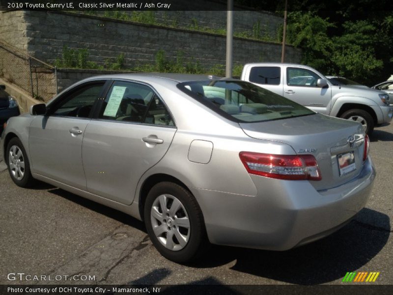 Classic Silver Metallic / Ash Gray 2010 Toyota Camry LE
