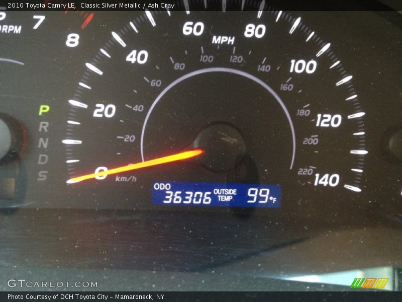 Classic Silver Metallic / Ash Gray 2010 Toyota Camry LE