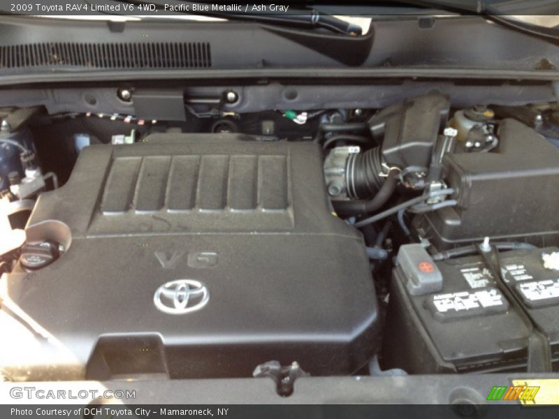 Pacific Blue Metallic / Ash Gray 2009 Toyota RAV4 Limited V6 4WD