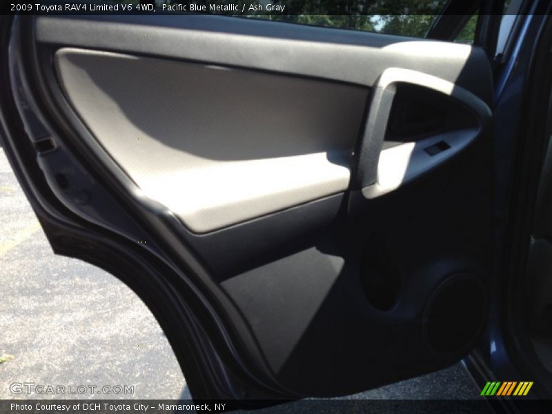 Pacific Blue Metallic / Ash Gray 2009 Toyota RAV4 Limited V6 4WD