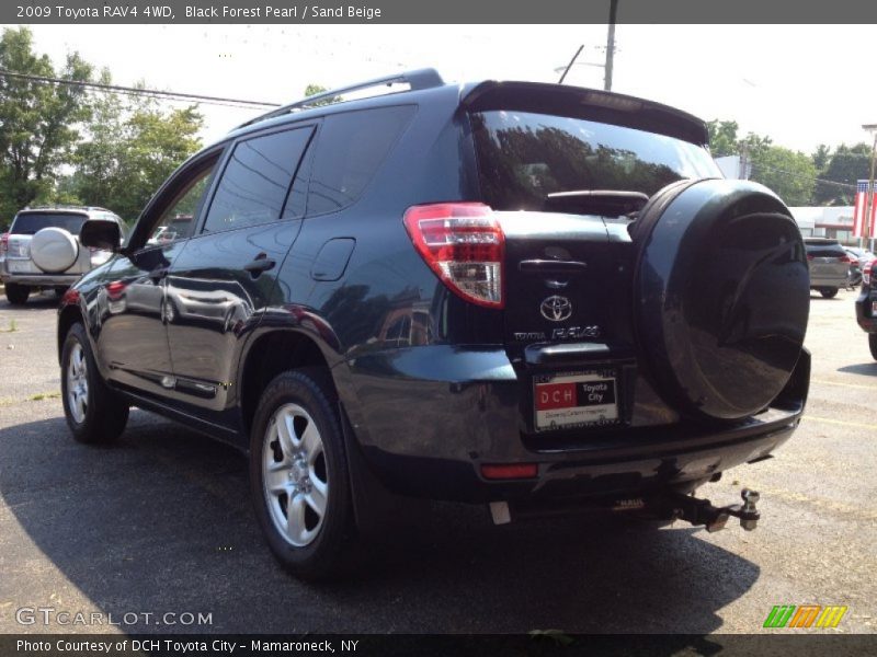 Black Forest Pearl / Sand Beige 2009 Toyota RAV4 4WD