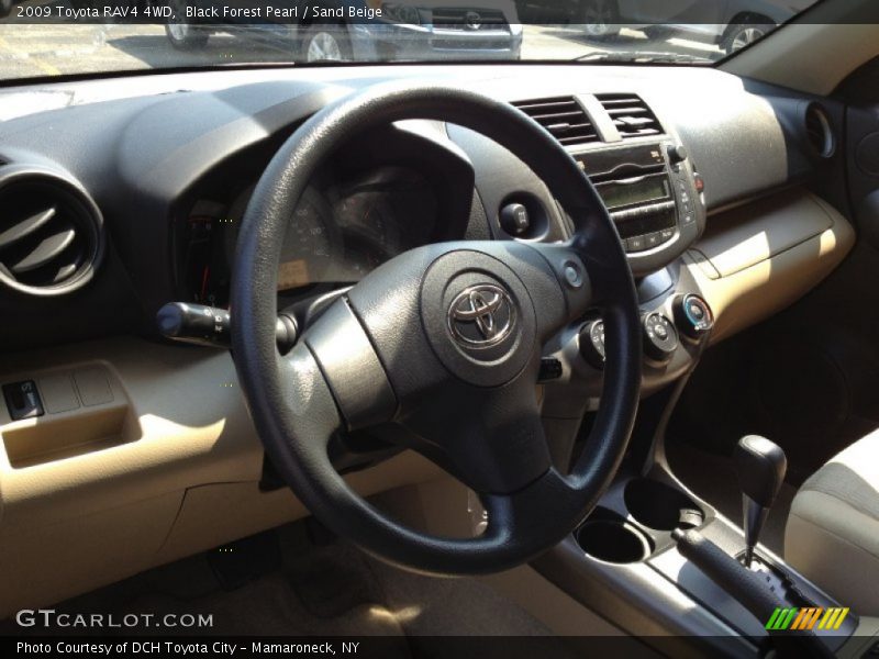 Black Forest Pearl / Sand Beige 2009 Toyota RAV4 4WD