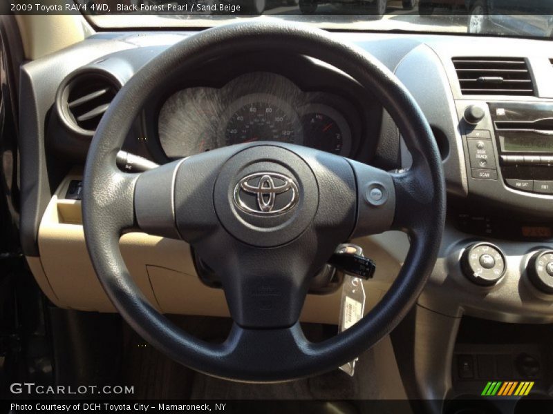 Black Forest Pearl / Sand Beige 2009 Toyota RAV4 4WD