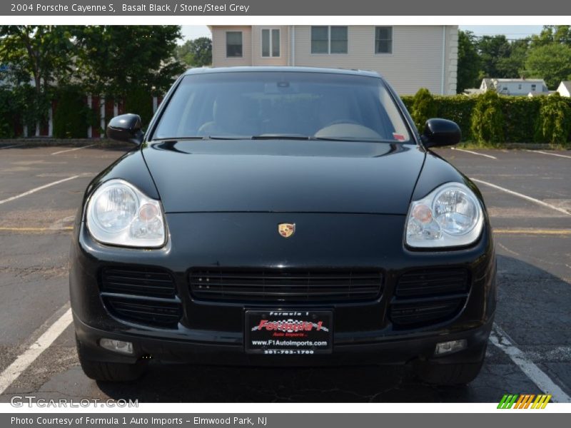 Basalt Black / Stone/Steel Grey 2004 Porsche Cayenne S