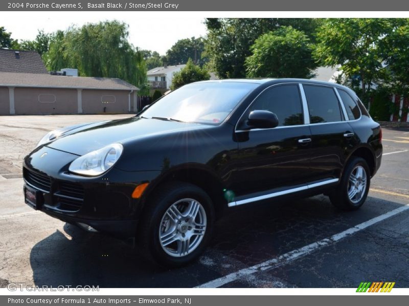 Basalt Black / Stone/Steel Grey 2004 Porsche Cayenne S