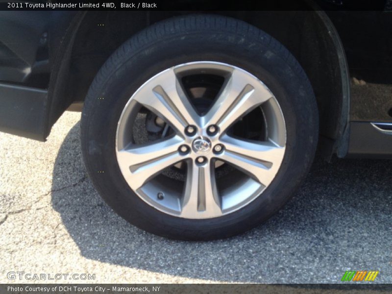 Black / Black 2011 Toyota Highlander Limited 4WD
