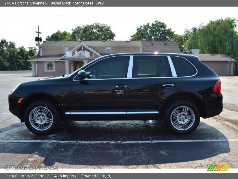 Basalt Black / Stone/Steel Grey 2004 Porsche Cayenne S