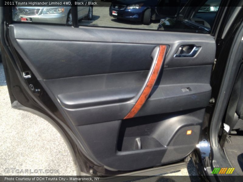 Black / Black 2011 Toyota Highlander Limited 4WD