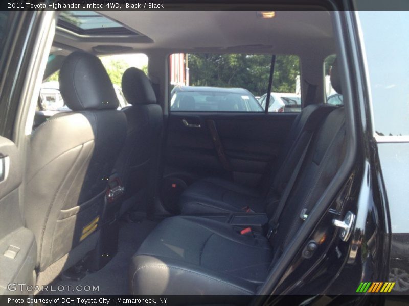 Black / Black 2011 Toyota Highlander Limited 4WD