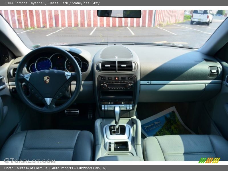Basalt Black / Stone/Steel Grey 2004 Porsche Cayenne S