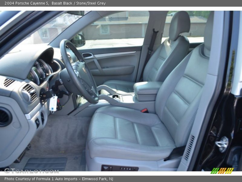 Basalt Black / Stone/Steel Grey 2004 Porsche Cayenne S