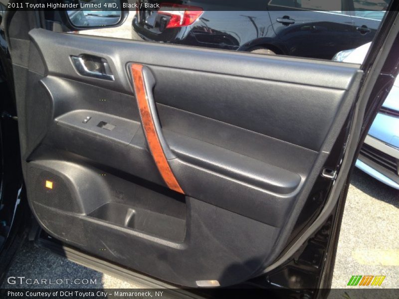 Black / Black 2011 Toyota Highlander Limited 4WD