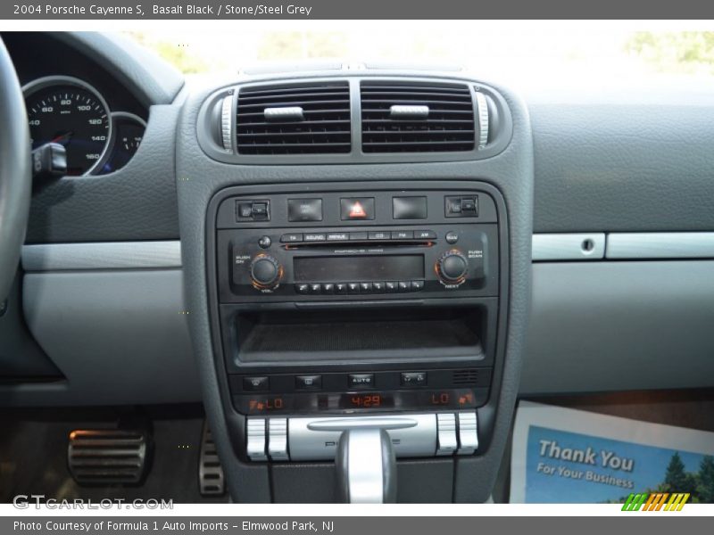 Basalt Black / Stone/Steel Grey 2004 Porsche Cayenne S