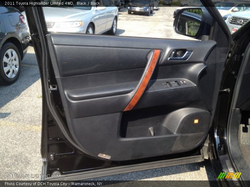 Black / Black 2011 Toyota Highlander Limited 4WD
