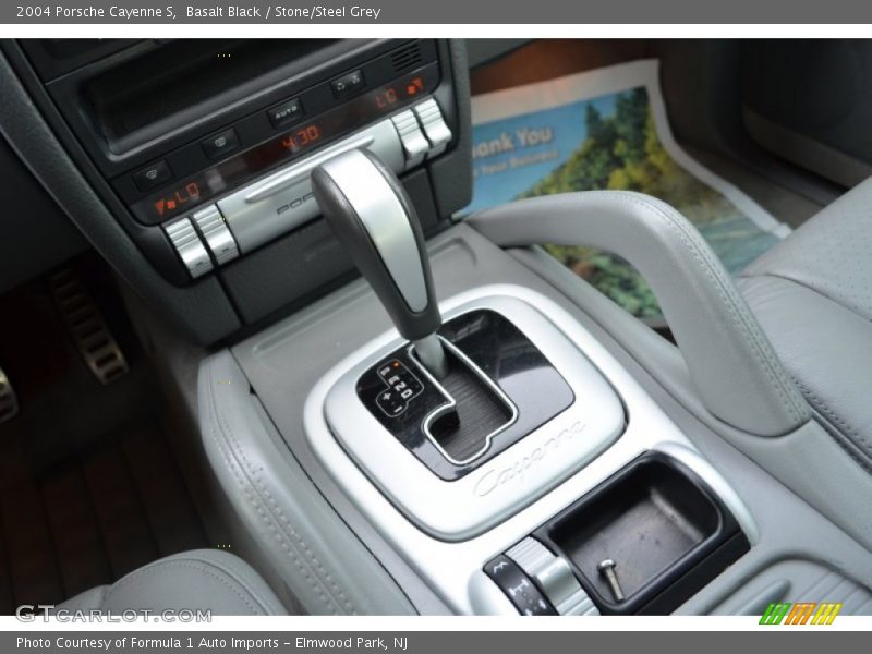 Basalt Black / Stone/Steel Grey 2004 Porsche Cayenne S