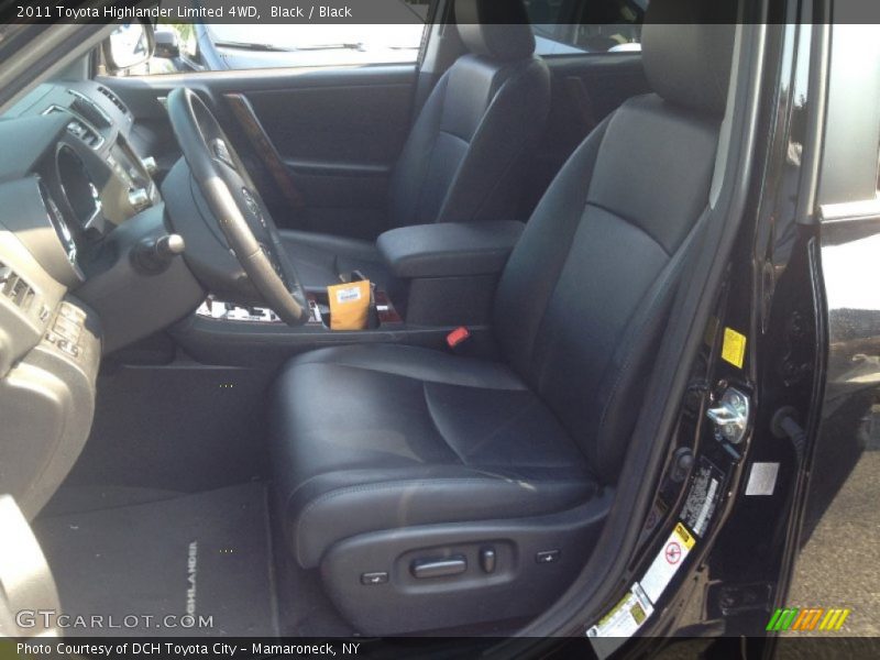 Black / Black 2011 Toyota Highlander Limited 4WD