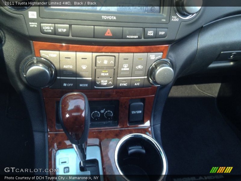 Black / Black 2011 Toyota Highlander Limited 4WD