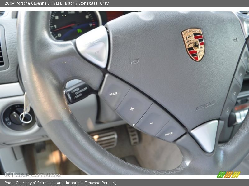 Basalt Black / Stone/Steel Grey 2004 Porsche Cayenne S