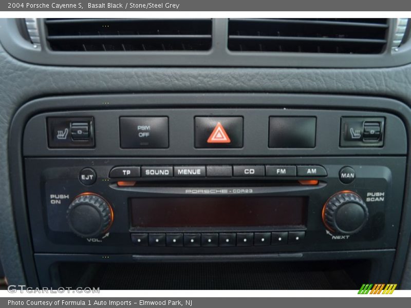 Basalt Black / Stone/Steel Grey 2004 Porsche Cayenne S