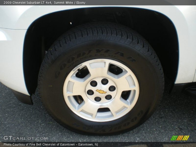 Summit White / Ebony 2009 Chevrolet Suburban LT 4x4