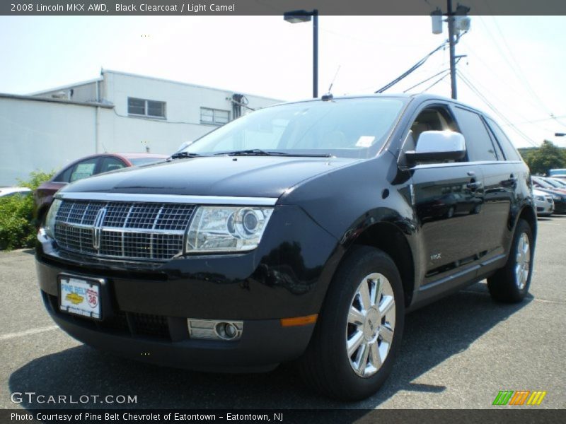 Black Clearcoat / Light Camel 2008 Lincoln MKX AWD