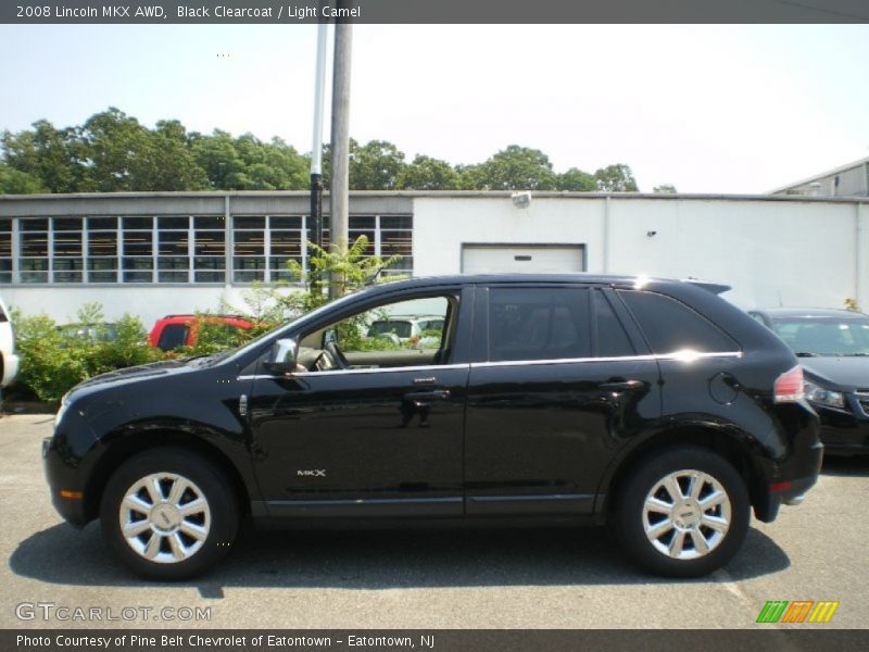 Black Clearcoat / Light Camel 2008 Lincoln MKX AWD