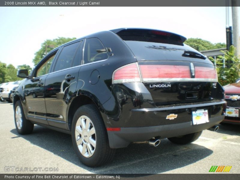 Black Clearcoat / Light Camel 2008 Lincoln MKX AWD