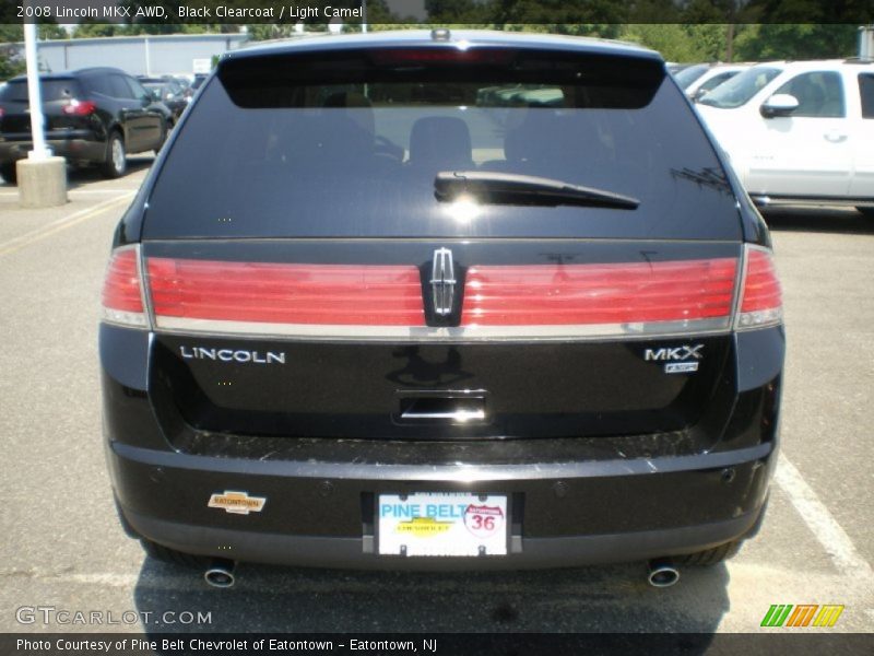 Black Clearcoat / Light Camel 2008 Lincoln MKX AWD