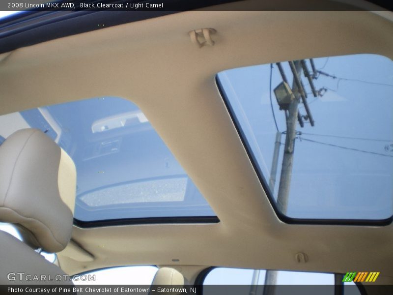 Black Clearcoat / Light Camel 2008 Lincoln MKX AWD